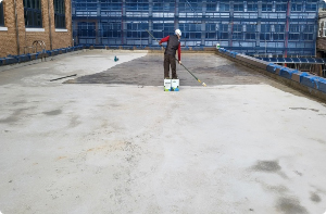 HDS-CP10 우레탄접착제 도포