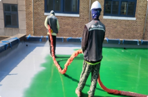 폴리우레아 도포